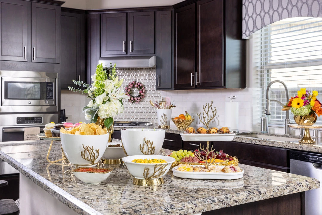 Inspire Me! Home Decor White Ceramic Bowl With Gold Textured Details (2 Sizes) " From Pops Of Color Home Collection" 8 Inspire Me! Home Decor White Ceramic Bowl With Gold Textured Details (2 Sizes) " From Pops Of Color Home Collection"