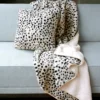 Inspire Me! Home Decor Leopard Faux Fur Cozy Throw 2 Inspire Me! Home Decor Leopard Faux Fur Cozy Throw