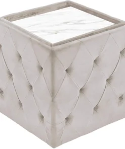 Inspire Me! Home Decor OTTOMANS Genevieve Storage Ottoman (3 Colors)