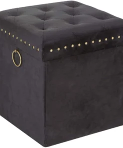 Inspire Me! Home Decor Gold Anastasia Storage Ottoman (4 Colors) 18 Inspire Me! Home Decor Gold Anastasia Storage Ottoman (4 Colors)