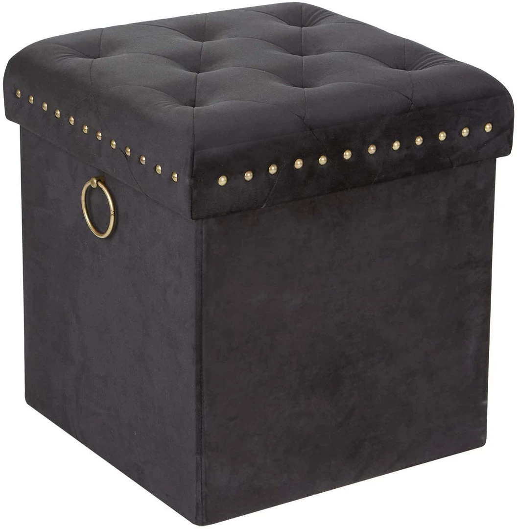 Inspire Me! Home Decor Gold Anastasia Storage Ottoman (4 Colors) 6 Inspire Me! Home Decor Gold Anastasia Storage Ottoman (4 Colors)