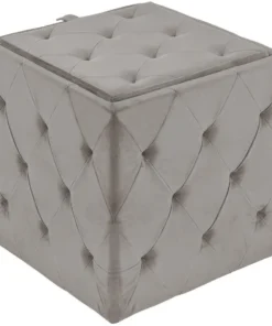 Inspire Me! Home Decor OTTOMANS Genevieve Storage Ottoman (3 Colors)