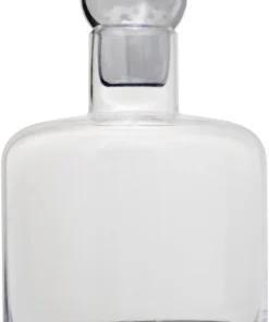 Inspire Me! Home Decor Decanter With Silver Round Top