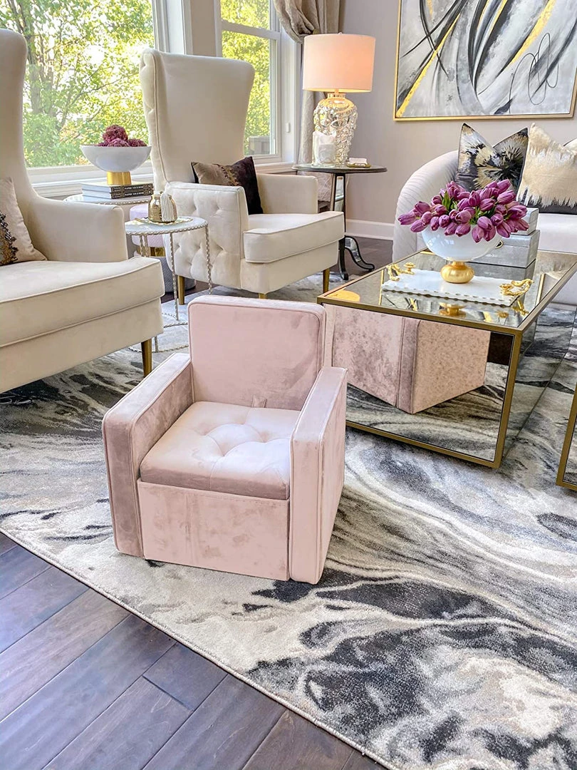 Inspire Me! Home Decor OTTOMANS Jolie Children's Storage Chair (2 Colors) 4 Inspire Me! Home Decor OTTOMANS Jolie Children's Storage Chair (2 Colors)