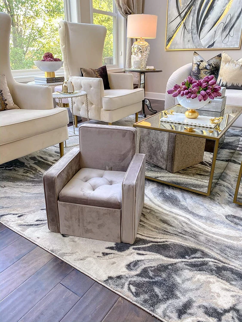 Inspire Me! Home Decor OTTOMANS Jolie Children's Storage Chair (2 Colors) 3 Inspire Me! Home Decor OTTOMANS Jolie Children's Storage Chair (2 Colors)