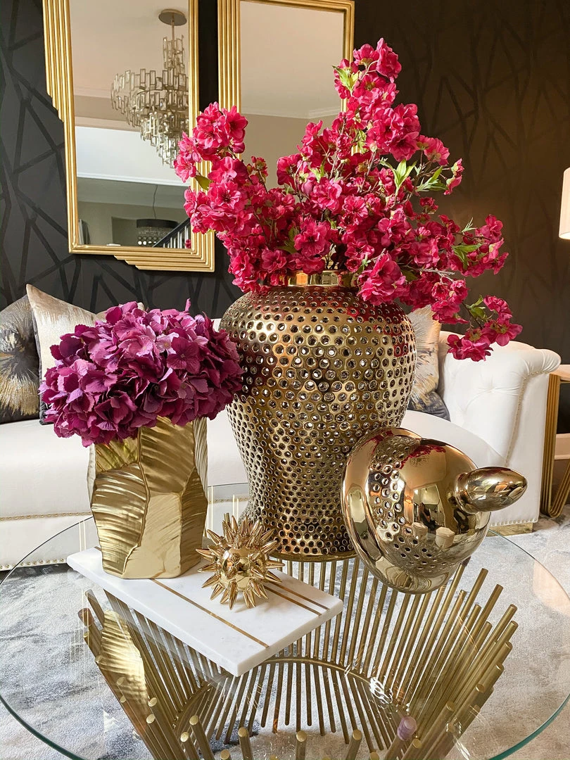 Inspire Me! Home Decor Oversized Gold Ginger Jar With Lid 4 Inspire Me! Home Decor Oversized Gold Ginger Jar With Lid