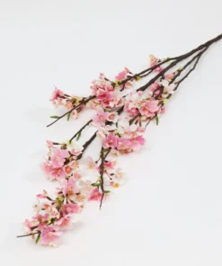 Inspire Me! Home Decor Floral Stems 51" Pink & Cream Cherry Blossom Stem