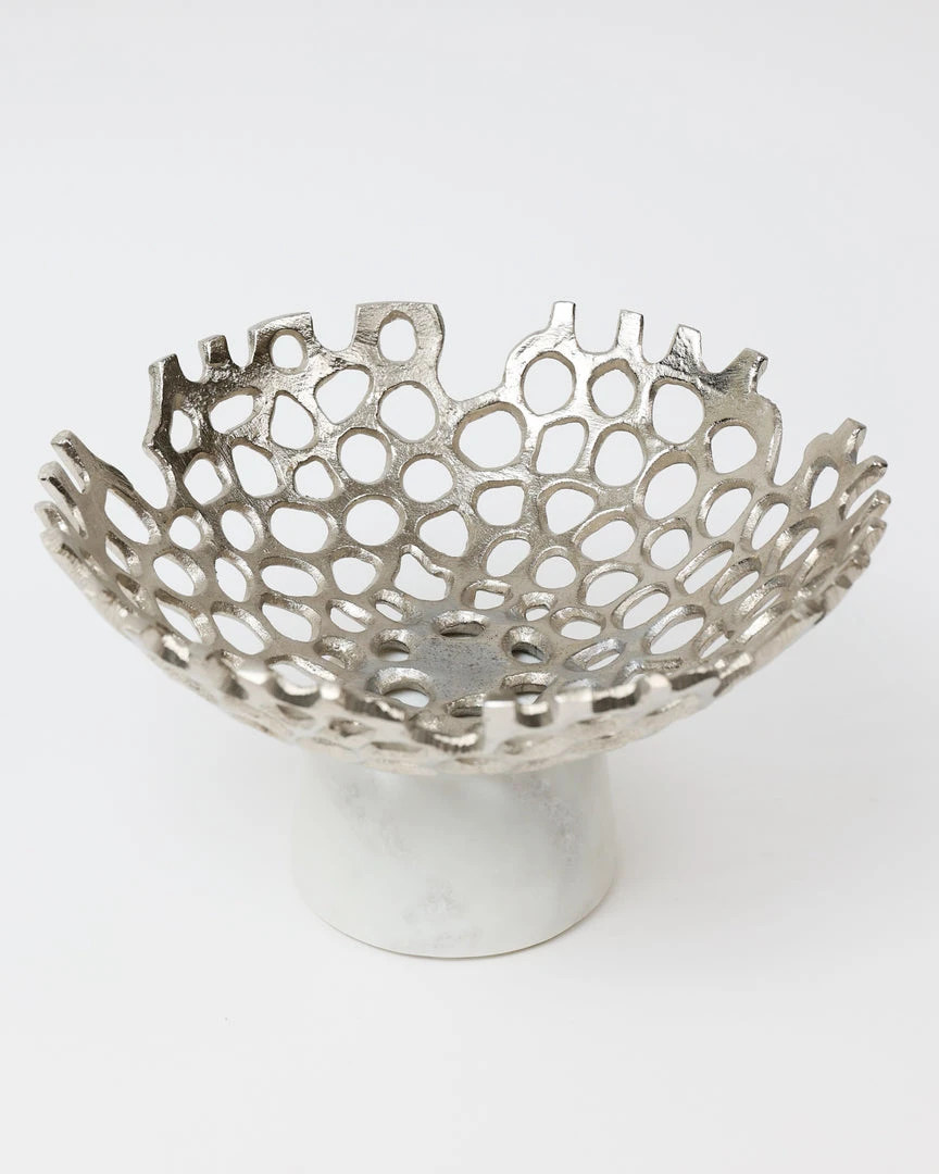 Inspire Me! Home Decor Textured Design Bowl With White Marble Base (2 Colors) "From Pops Of Color Home Collection" 10 Inspire Me! Home Decor Textured Design Bowl With White Marble Base (2 Colors) "From Pops Of Color Home Collection"