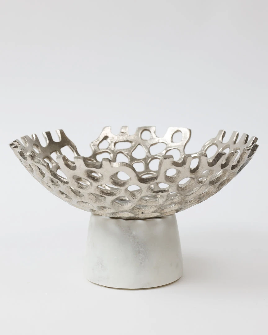 Inspire Me! Home Decor Textured Design Bowl With White Marble Base (2 Colors) "From Pops Of Color Home Collection" 5 Inspire Me! Home Decor Textured Design Bowl With White Marble Base (2 Colors) "From Pops Of Color Home Collection"