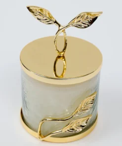 Inspire Me! Home Decor Gold Leaf Candle Bundle 16 Inspire Me! Home Decor Gold Leaf Candle Bundle