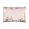 Cloud9d PILLOWS, RUGS, & THROWS Asra - Oblong Mauve Velvet Pillow W/ Quilting And Shiny Gold Foil Print - 20" X 14" 2 Cloud9d PILLOWS, RUGS, & THROWS Asra - Oblong Mauve Velvet Pillow W/ Quilting And Shiny Gold Foil Print - 20" X 14"