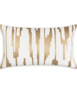 Cloud9d PILLOWS, RUGS, & THROWS Becca Ivory Gold Pillow - 14