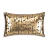 Cloud9d Becca Charcoal Gold Pillow - 14" X 20" PILLOWS, RUGS, & THROWS 1 Cloud9d Becca Charcoal Gold Pillow - 14" X 20" PILLOWS, RUGS, & THROWS