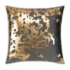 Cloud9d Elise Charcoal Gold Pillow - 20" X 20" PILLOWS, RUGS, & THROWS 2 Cloud9d Elise Charcoal Gold Pillow - 20" X 20" PILLOWS, RUGS, & THROWS