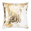 Cloud9d PILLOWS, RUGS, & THROWS Elise Ivory Gold Pillow - 20" X 20" 1 Cloud9d PILLOWS, RUGS, & THROWS Elise Ivory Gold Pillow - 20" X 20"