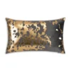 Cloud9d Elise Charcoal Gold Pillow - 14" X 20" PILLOWS, RUGS, & THROWS 1 Cloud9d Elise Charcoal Gold Pillow - 14" X 20" PILLOWS, RUGS, & THROWS