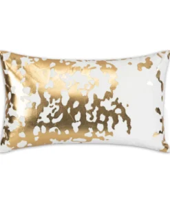 Cloud9d PILLOWS, RUGS, & THROWS Elise Ivory Gold Pillow - 14