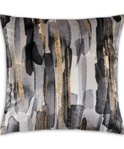 Cloud9d PILLOWS, RUGS, & THROWS Elise Black Gold Pillow - 20