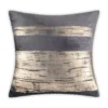Cloud9d PILLOWS, RUGS, & THROWS Leyla - Charcoal Velvet Pillow W/ Hand Painted Gold Brushstrokes - 20" X 20" 2 Cloud9d PILLOWS, RUGS, & THROWS Leyla - Charcoal Velvet Pillow W/ Hand Painted Gold Brushstrokes - 20" X 20"