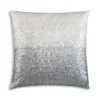 Cloud9d Ombre - Ivory And Silver Beaded Pillow - 22" X 22" 2 Cloud9d Ombre - Ivory And Silver Beaded Pillow - 22" X 22"
