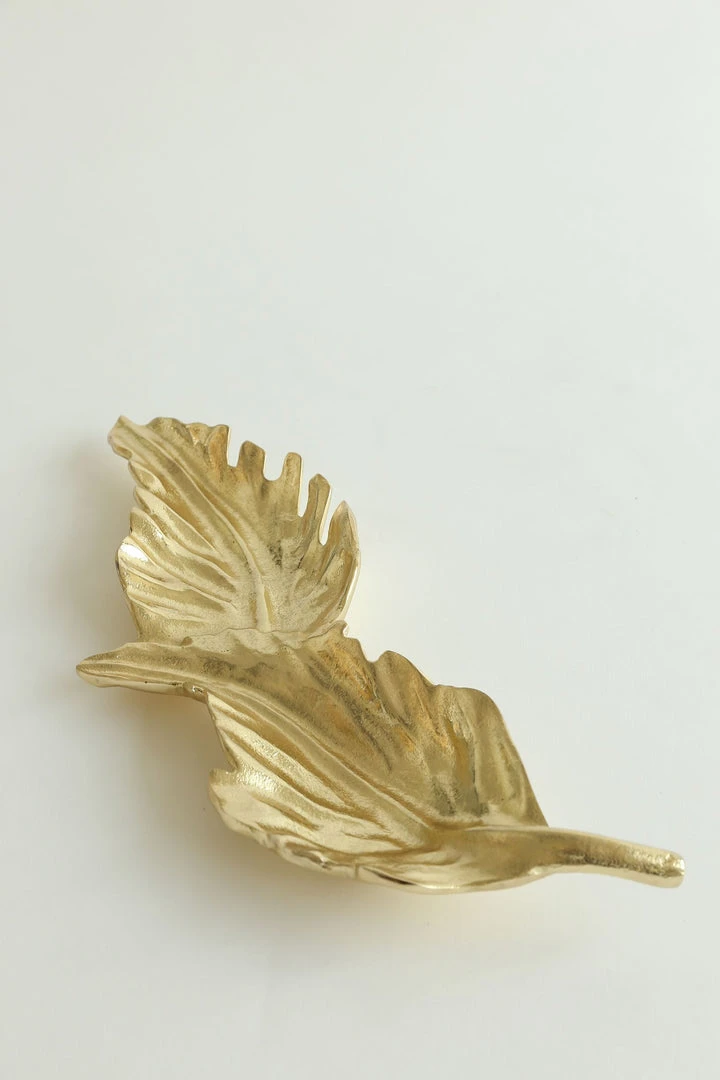 Inspire Me! Home Decor Double Metal Leaf Tray (2 Colors) 8 Inspire Me! Home Decor Double Metal Leaf Tray (2 Colors)