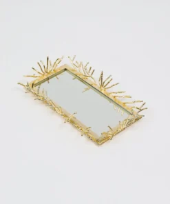 Inspire Me! Home Decor Rectangular Decorative Mirror Tray