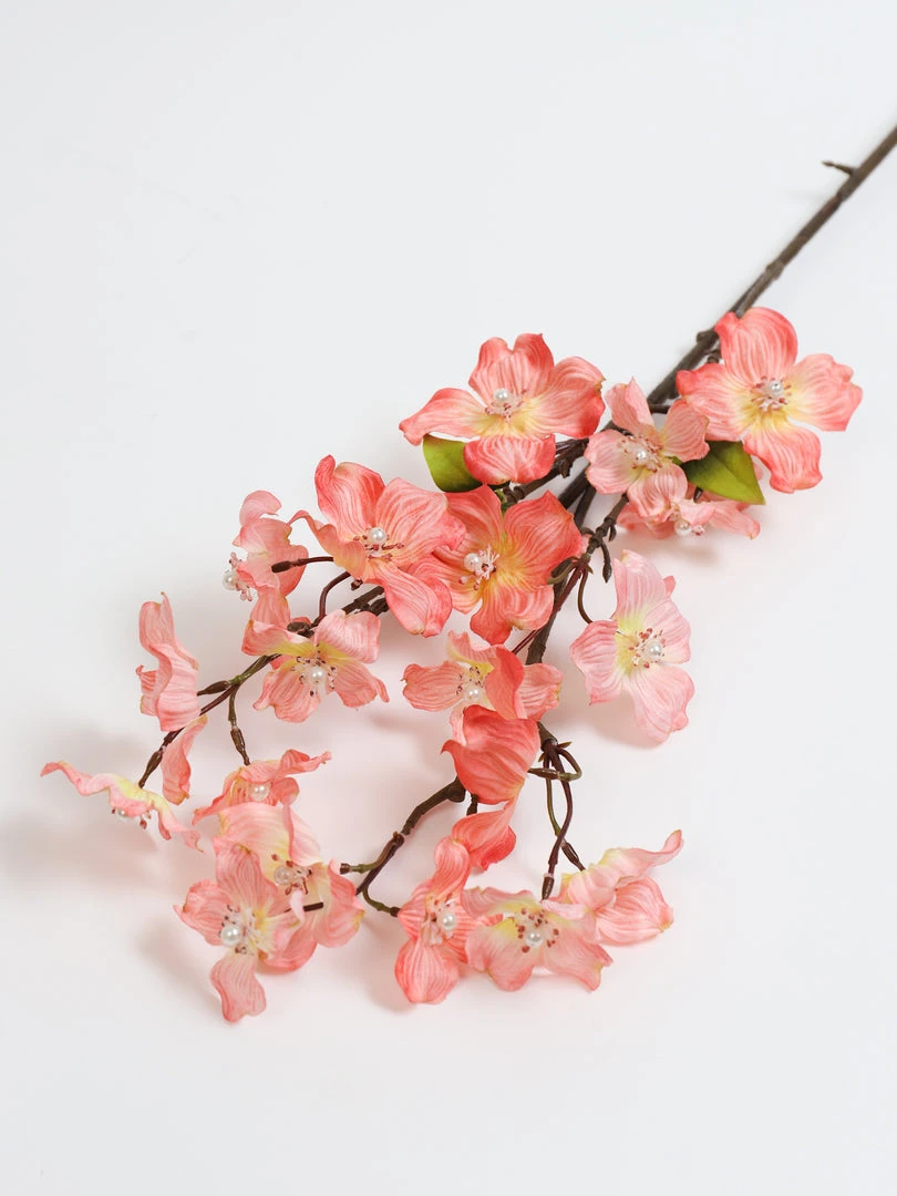 Inspire Me! Home Decor Floral Stems 36" Two Tone Cherry Blossom Stem With Pearls 4 Inspire Me! Home Decor Floral Stems 36" Two Tone Cherry Blossom Stem With Pearls