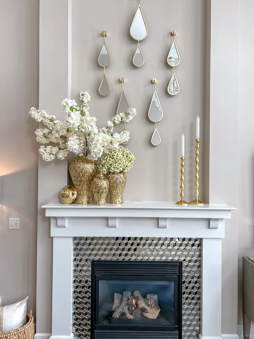 Inspire Me! Home Decor WALL ART & MIRRORS Teardrop Mirrors (Set Of 5) (2 Colors) 5 Inspire Me! Home Decor WALL ART & MIRRORS Teardrop Mirrors (Set Of 5) (2 Colors)