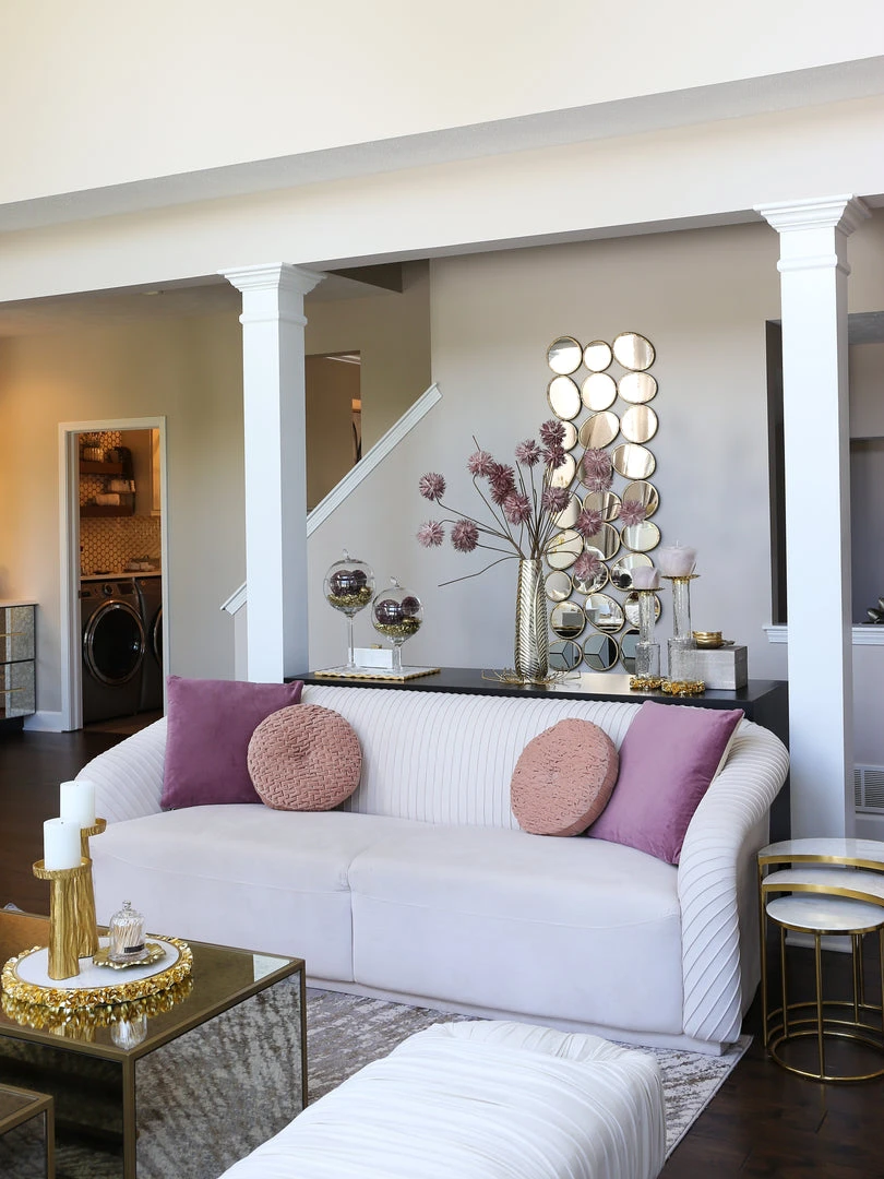 Inspire Me! Home Decor Soft Purple Allium Spray 6 Inspire Me! Home Decor Soft Purple Allium Spray