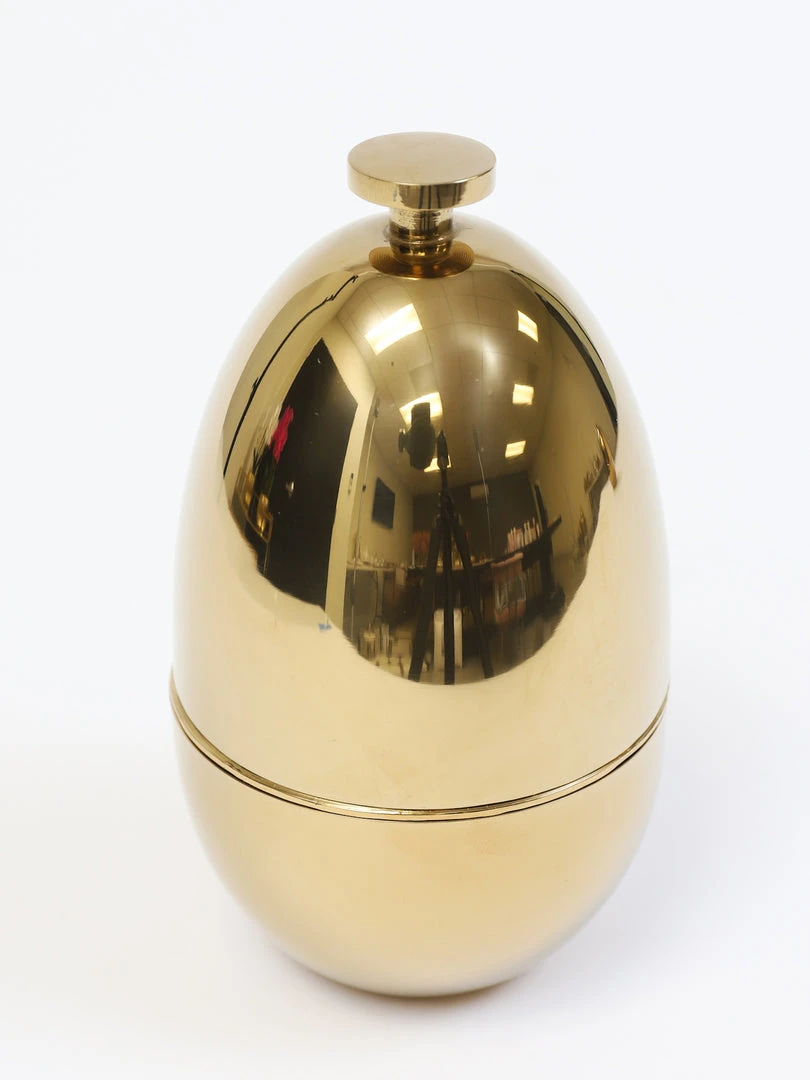 Inspire Me! Home Decor Gold Egg Shaped Utensil Holder (2 Styles) 12 Inspire Me! Home Decor Gold Egg Shaped Utensil Holder (2 Styles)