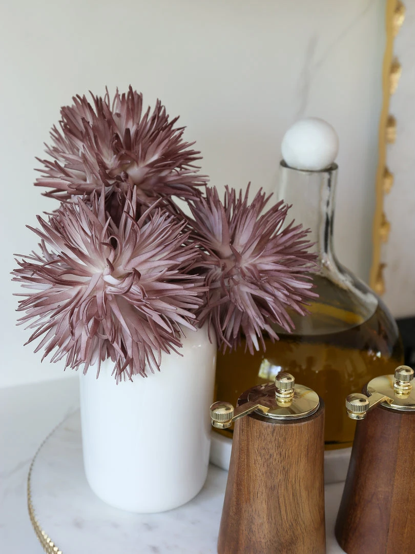 Inspire Me! Home Decor Soft Purple Allium Spray 10 Inspire Me! Home Decor Soft Purple Allium Spray