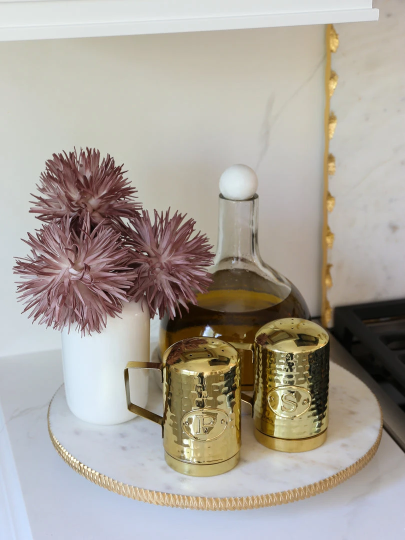 Inspire Me! Home Decor Glass Decanter With Round Marble Topper And Base 6 Inspire Me! Home Decor Glass Decanter With Round Marble Topper And Base