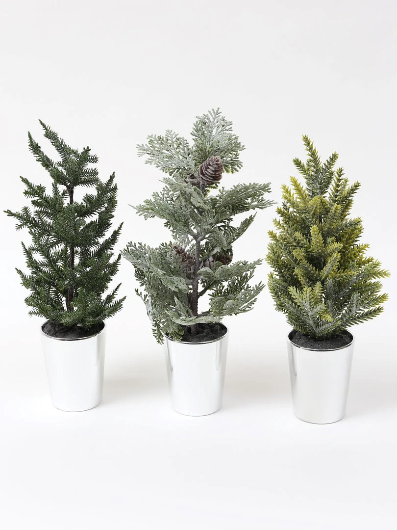 Inspire Me! Home Decor Potted Pine Tree (3 Styles) 4 Inspire Me! Home Decor Potted Pine Tree (3 Styles)