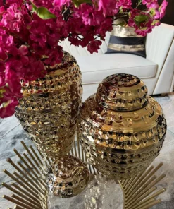 Inspire Me! Home Decor Gold Hammered Ginger Jar (2 Sizes) 9 Inspire Me! Home Decor Gold Hammered Ginger Jar (2 Sizes)