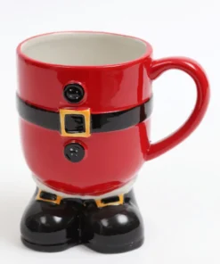 Inspire Me! Home Decor Serveware Santa Belt Footed Mug