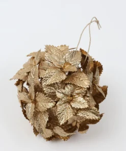 Inspire Me! Home Decor Gold Leaf Orb Ornaments (2 Colors) 11 Inspire Me! Home Decor Gold Leaf Orb Ornaments (2 Colors)