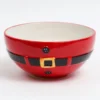 Inspire Me! Home Decor KITCHEN Santa Belt Serving Bowl 1 Inspire Me! Home Decor KITCHEN Santa Belt Serving Bowl