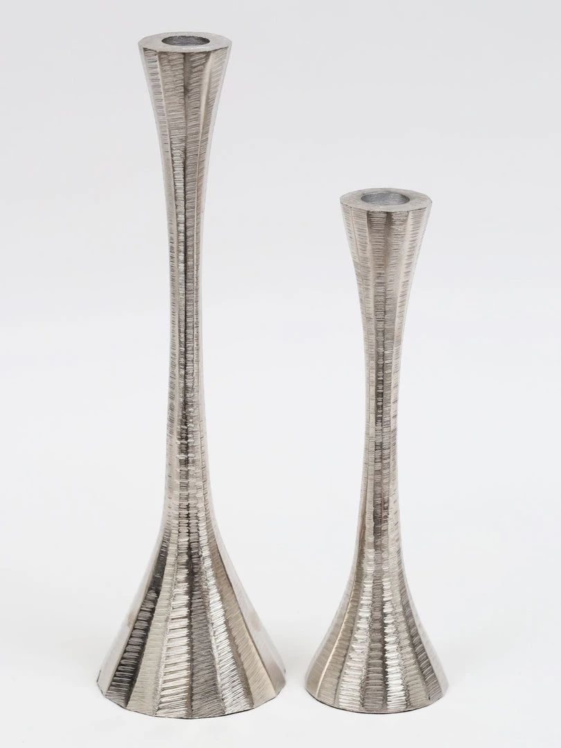 Inspire Me! Home Decor Geometric Candlesticks (2 Sizes And 2 Colors) 4 Inspire Me! Home Decor Geometric Candlesticks (2 Sizes And 2 Colors)