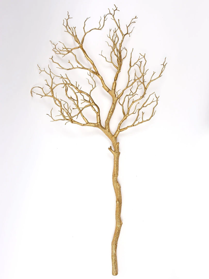 Inspire Me! Home Decor 37" Gold Metallic Manzanita Branch 4 Inspire Me! Home Decor 37" Gold Metallic Manzanita Branch