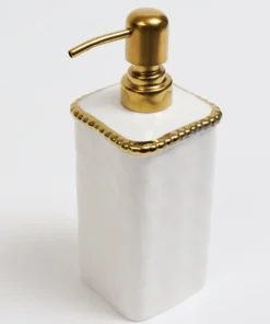 Inspire Me! Home Decor White & Gold Beaded Vanity Collection (3 Items) Each Sold Individually 16 Inspire Me! Home Decor White & Gold Beaded Vanity Collection (3 Items) Each Sold Individually