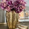 Inspire Me! Home Decor Gold Pomegranate Vase (2 Sizes) 2 Inspire Me! Home Decor Gold Pomegranate Vase (2 Sizes)