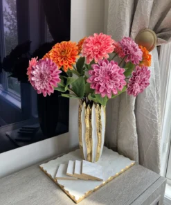 Inspire Me! Home Decor 24" Real Touch Dahlia (3 Colors)