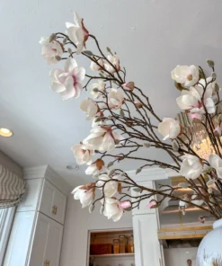 Inspire Me! Home Decor Cream Magnolia Branch Stem