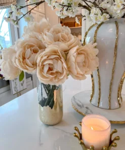 Inspire Me! Home Decor Gold Crown Candle Holder