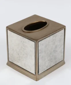 Inspire Me! Home Decor Antique Mirror Patterned Bath Collection (7 Items) Silver 17 Inspire Me! Home Decor Antique Mirror Patterned Bath Collection (7 Items) Silver