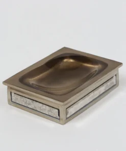 Inspire Me! Home Decor Antique Mirror Patterned Bath Collection (7 Items) Silver 12 Inspire Me! Home Decor Antique Mirror Patterned Bath Collection (7 Items) Silver