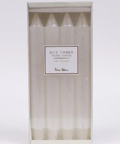 Inspire Me! Home Decor Set Of 4 Metallic Taper Candles (5 Colors)