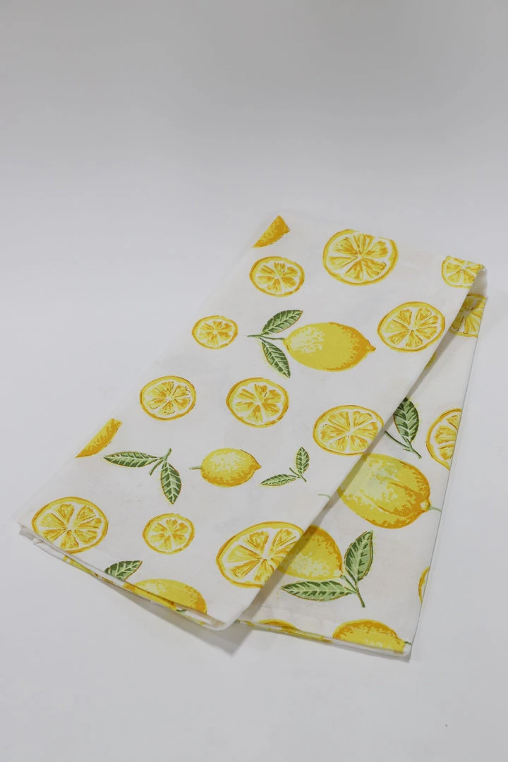 Inspire Me! Home Decor Lemon Kitchen Towel 4 Inspire Me! Home Decor Lemon Kitchen Towel