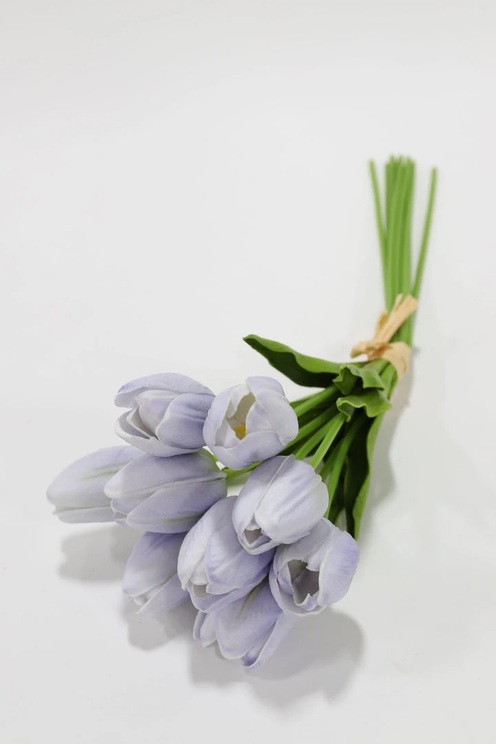 Inspire Me! Home Decor Real Touch Purple Tulip Bundle (3 Shades) 7 Inspire Me! Home Decor Real Touch Purple Tulip Bundle (3 Shades)