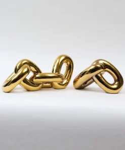 Inspire Me! Home Decor Golden Links Decor